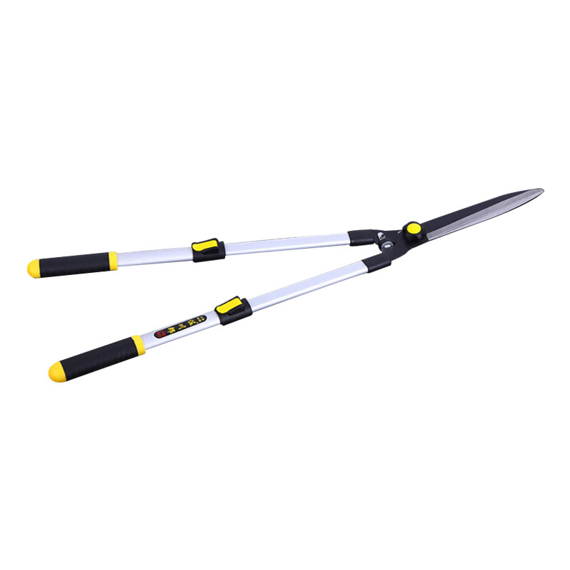 nozhnitsy-teleskopicheskie-dlia-zhivoi-izgorodi-dingke-680-900-mm-sadovye-mekxanicheskii-kustorez-yellow