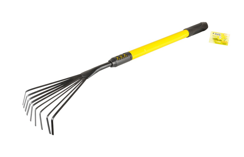 grabli-mastertool-gm-viialovi-9-zubiv-z-podovzhenoiu-metalevoiu-ruchkoiu-ta-gumovim-pokrittiam-510kx160-mm-14-6168