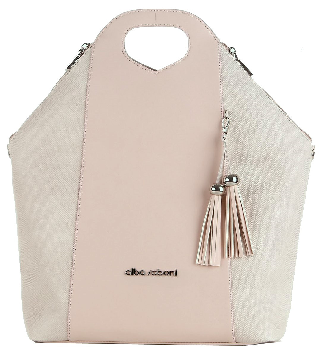 sumka-zhinocha-zi-shtuchnoyi-shkiri-alba-soboni-44kx32kx12-sm-bezhevii-z-rozhevim-190036