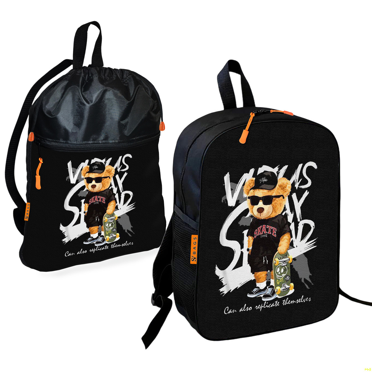 riukzak-ditiachii-z-sumkoiu-dlia-vzuttia-no-brand-vedmedik-teddi-riznokolorovii-2-sht-01775