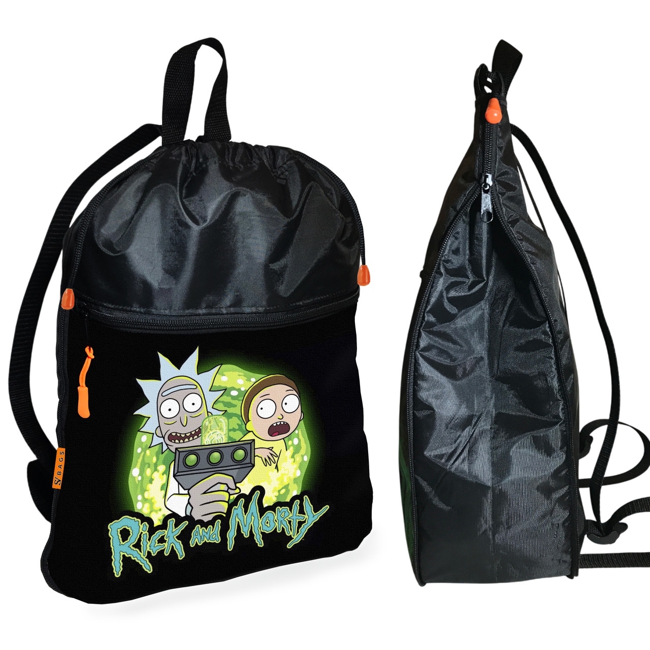 riukzak-ditiachii-z-sumkoiu-dlia-vzuttia-no-brand-rick-and-morty-riznokolorovii-2-sht-01817